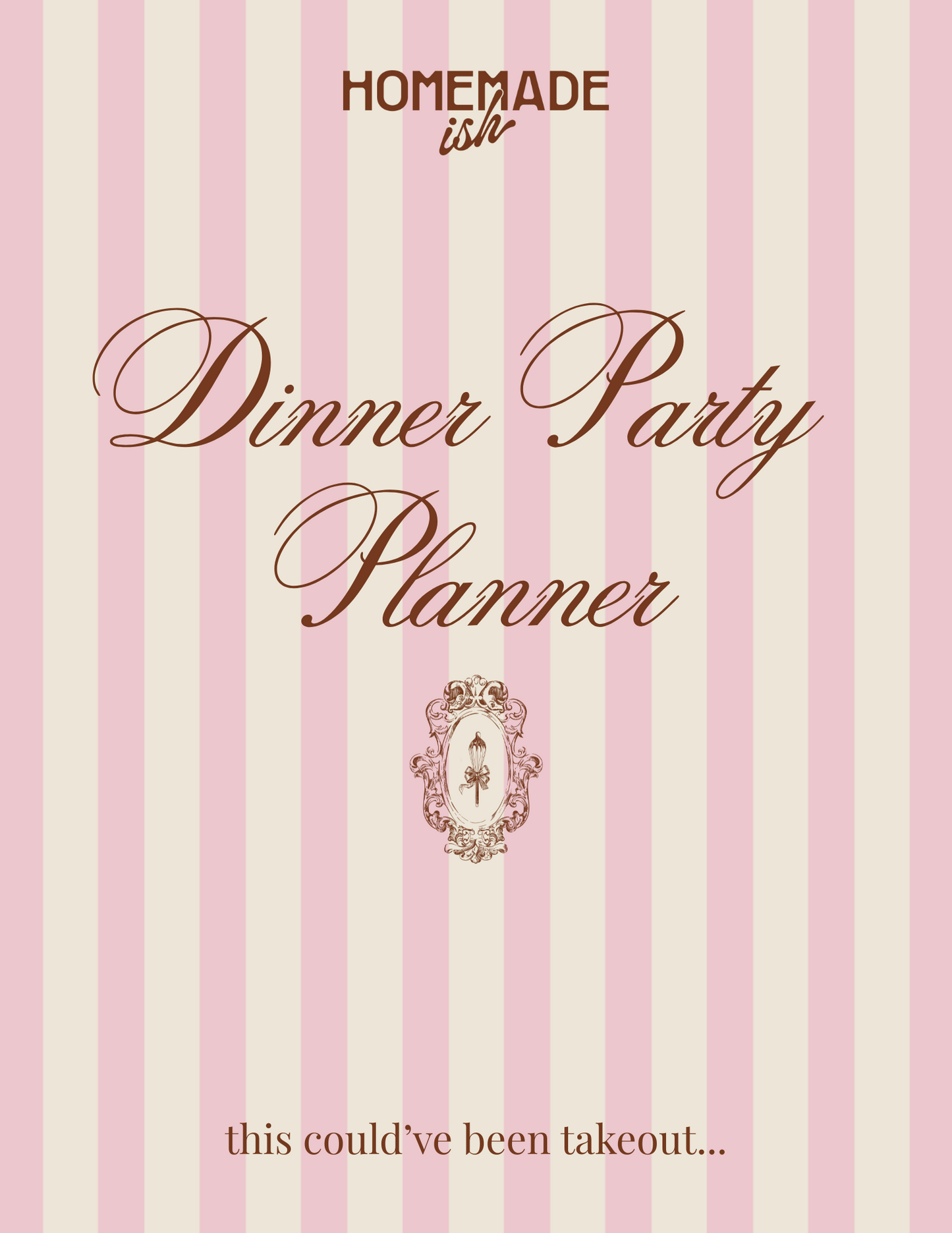 Dinner Party Planner – The Chic Host’s PDF Guide